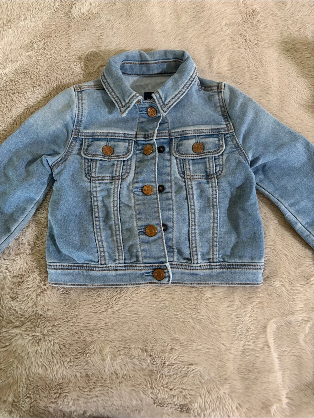 Light Blue Kids Denim Jacket